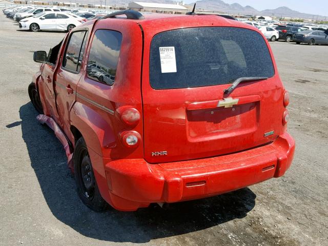 3GNBAAFW3BS503452 - 2011 CHEVROLET HHR LS RED photo 3