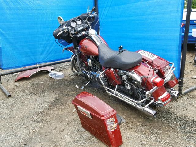 5HD1FF4179Y650345 - 2009 HARLEY-DAVIDSON FLHTC RED photo 3