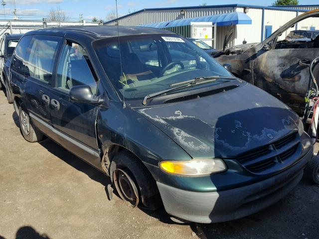 2B4FP2530WR834544 - 1998 DODGE CARAVAN GREEN photo 1