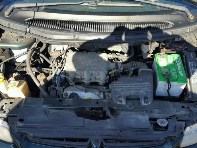 2B4FP2530WR834544 - 1998 DODGE CARAVAN GREEN photo 7