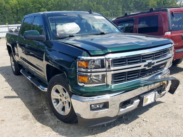 3GCPCREC8FG212758 - 2015 CHEVROLET SILVERADO GREEN photo 1