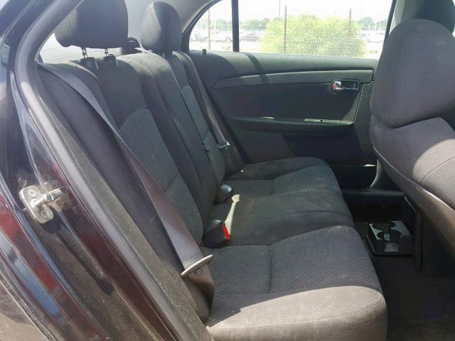 1G1ZC5E0XCF200723 - 2012 CHEVROLET MALIBU 1LT CHARCOAL photo 6