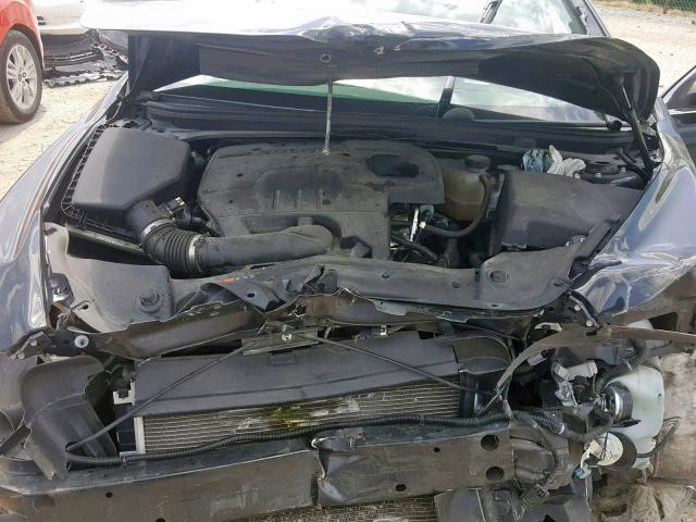 1G1ZC5E0XCF200723 - 2012 CHEVROLET MALIBU 1LT CHARCOAL photo 7