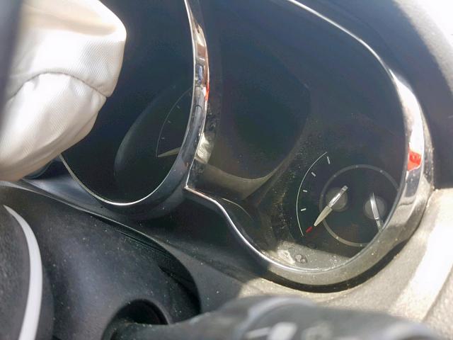 1G1ZC5E0XCF200723 - 2012 CHEVROLET MALIBU 1LT CHARCOAL photo 8