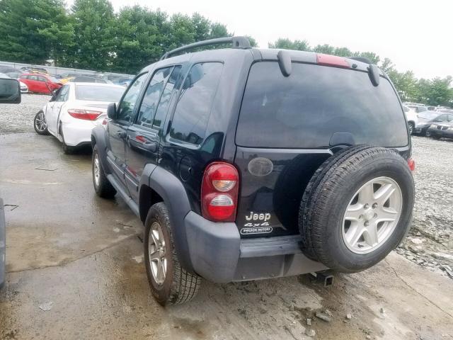 1J4GL38K65W565865 - 2005 JEEP LIBERTY RE Qara foto 3