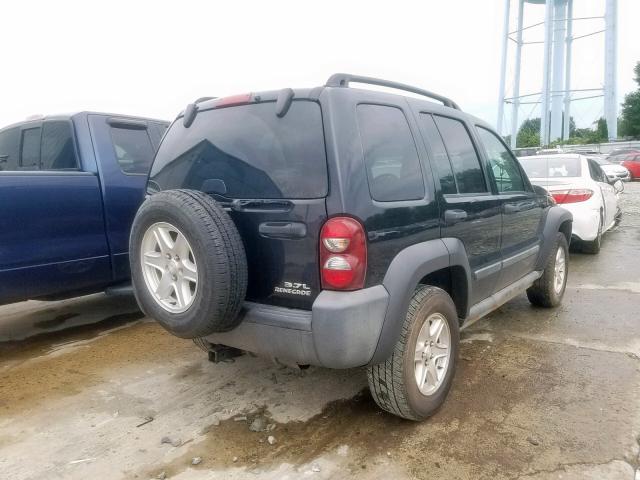 1J4GL38K65W565865 - 2005 JEEP LIBERTY RE Qara foto 4