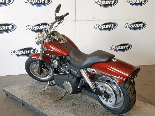 1HD1GY4369K333905 - 2009 HARLEY-DAVIDSON FXDF RED photo 3