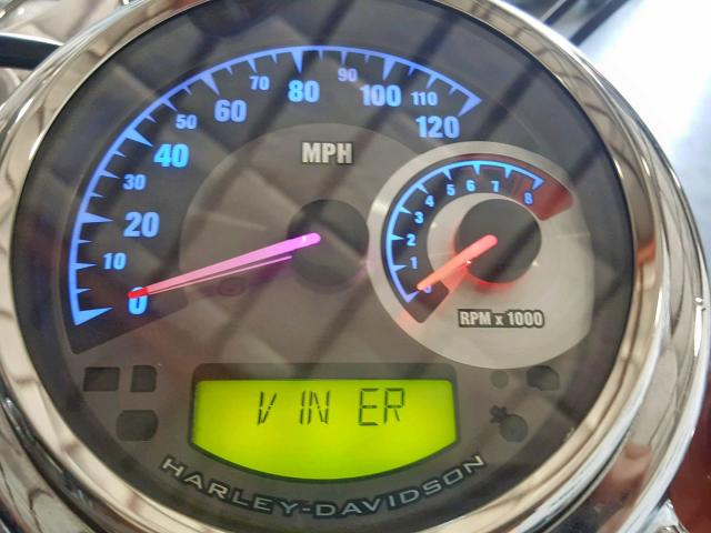 1HD1GY4369K333905 - 2009 HARLEY-DAVIDSON FXDF RED photo 8