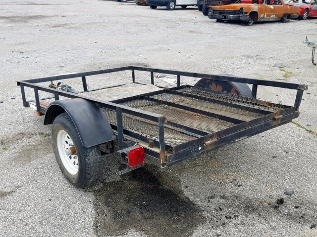 4YMUL0812CG032835 - 2012 UTILITY TRAILER BLACK photo 3