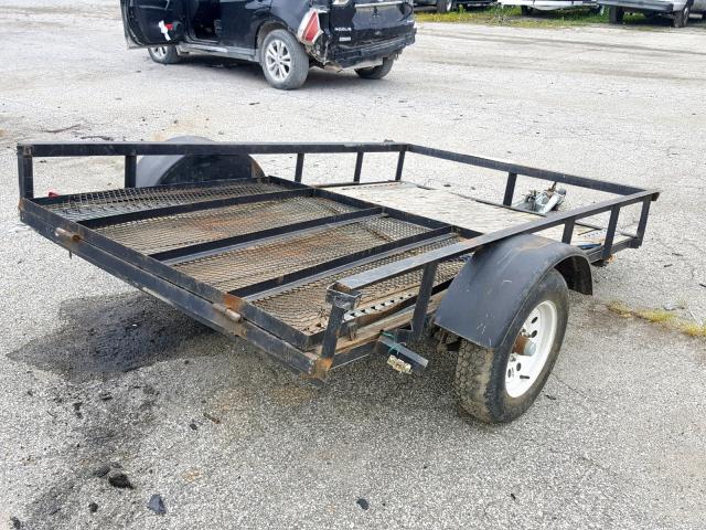 4YMUL0812CG032835 - 2012 UTILITY TRAILER BLACK photo 4