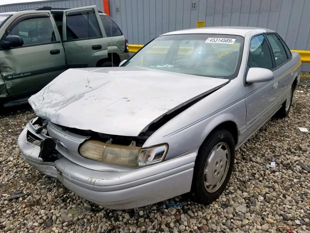 1FALP52U0SG254488 - 1995 FORD TAURUS GL SILVER photo 2