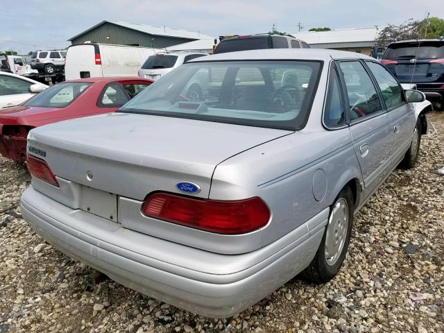 1FALP52U0SG254488 - 1995 FORD TAURUS GL SILVER photo 4