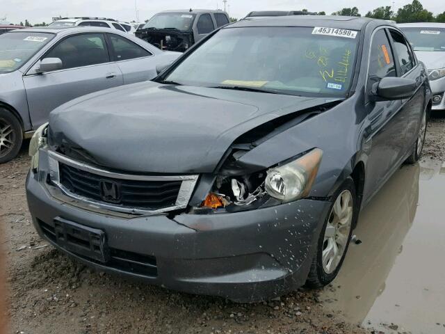 1HGCP26899A024548 - 2009 HONDA ACCORD EXL GRAY photo 2