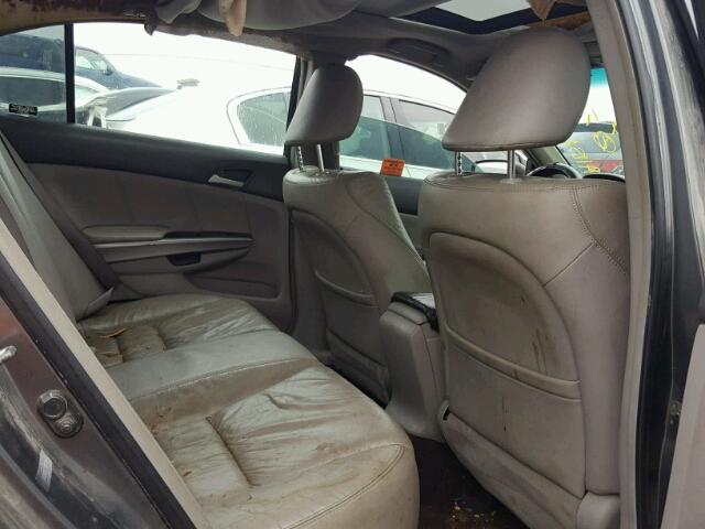 1HGCP26899A024548 - 2009 HONDA ACCORD EXL GRAY photo 6