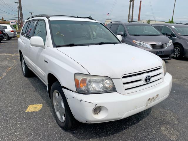 JTEEP21A750108302 - 2005 TOYOTA HIGHLANDER WHITE photo 2