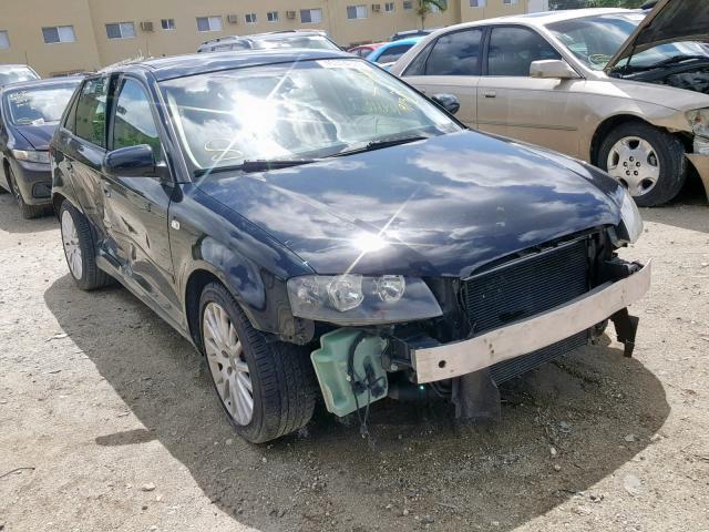 WAUNF68P16A000873 - 2006 AUDI A3 2.0 PRE BLACK photo 1