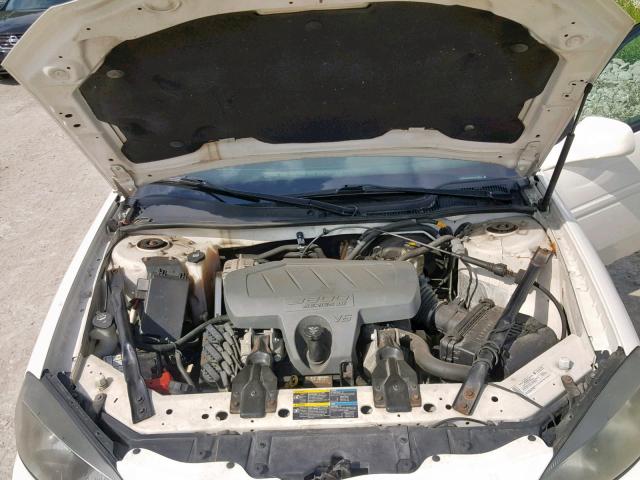 2G2WP552771220896 - 2007 PONTIAC GRAND PRIX WHITE photo 7