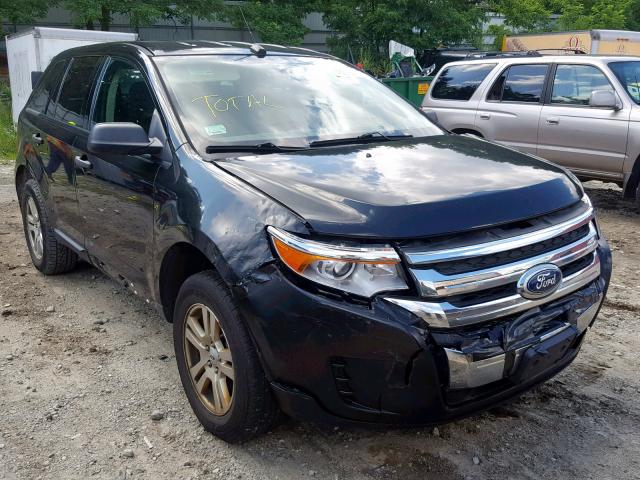 2FMDK3GC9DBA55821 - 2013 FORD EDGE SE BLACK photo 1