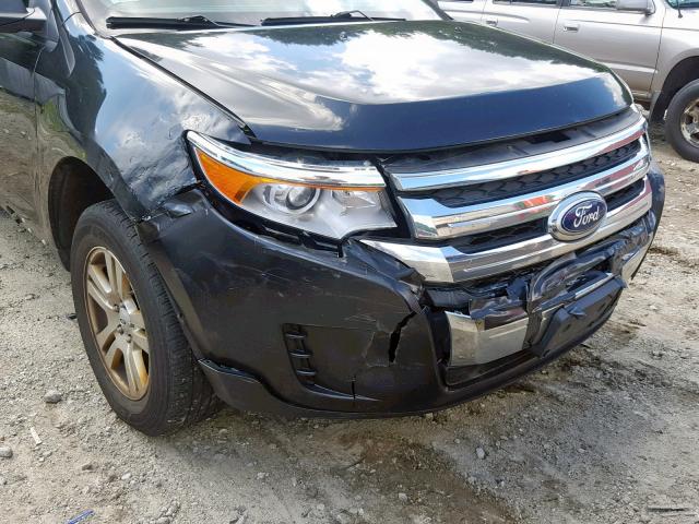 2FMDK3GC9DBA55821 - 2013 FORD EDGE SE BLACK photo 9