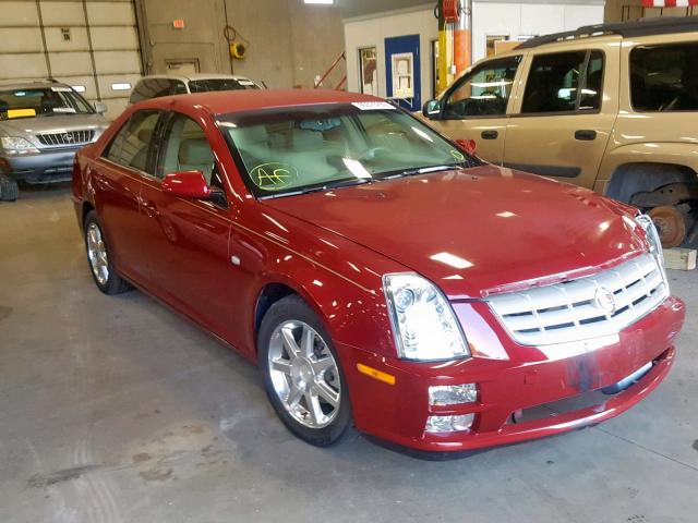 1G6DC67A350135400 - 2005 CADILLAC STS RED photo 1