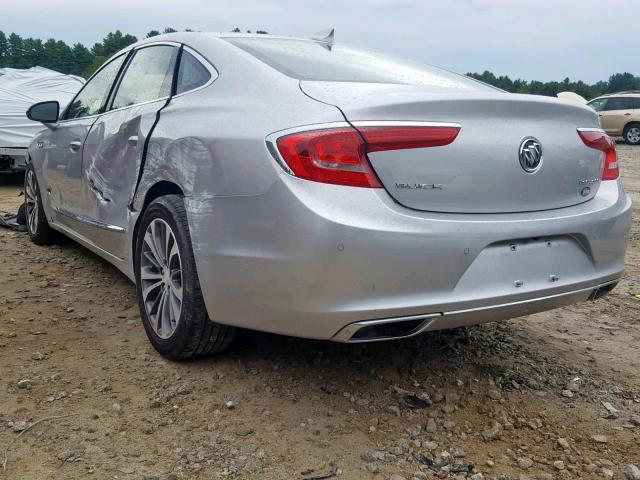 1G4ZP5SS9HU202219 - 2017 BUICK LACROSSE E GRAY photo 3