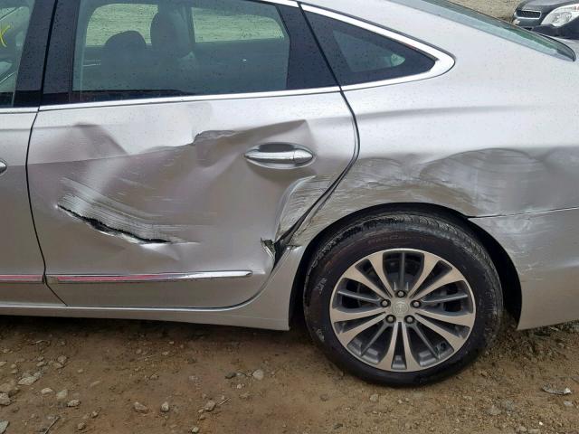 1G4ZP5SS9HU202219 - 2017 BUICK LACROSSE E GRAY photo 9