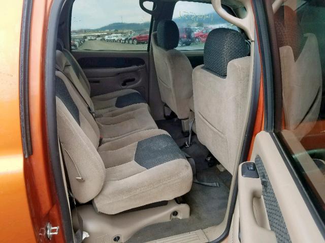 3GNEK12T34G238446 - 2004 CHEVROLET AVALANCHE ORANGE photo 6