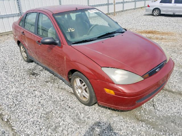 1FAFP34354W167877 - 2004 FORD FOCUS SE C RED photo 1