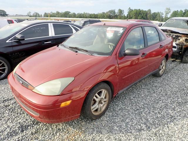1FAFP34354W167877 - 2004 FORD FOCUS SE C RED photo 2