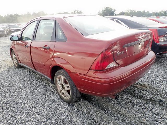 1FAFP34354W167877 - 2004 FORD FOCUS SE C RED photo 3