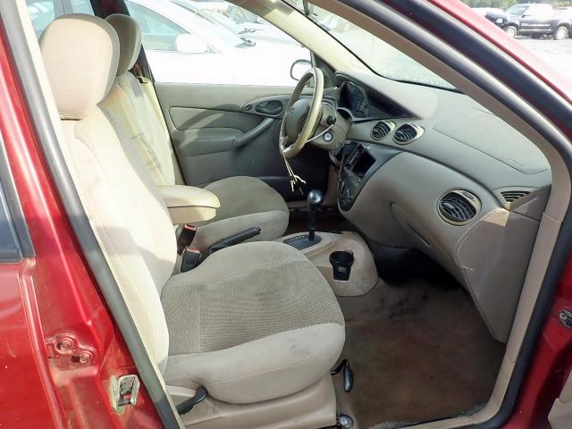 1FAFP34354W167877 - 2004 FORD FOCUS SE C RED photo 5