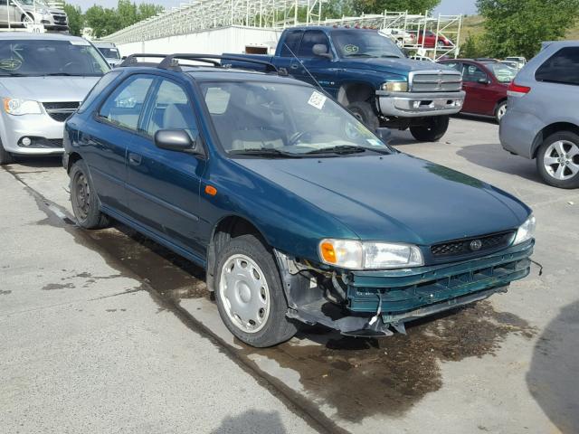 JF1GF43521H804725 - 2001 SUBARU IMPREZA L GREEN photo 1