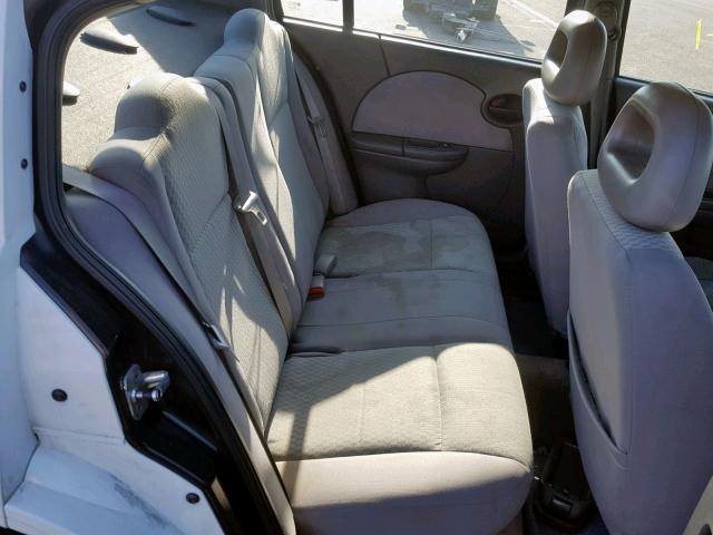 1G8AJ55F67Z148441 - 2007 SATURN ION LEVEL WHITE photo 6