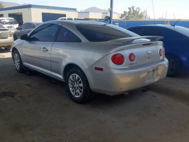 1G1AD1F59A7201303 - 2010 CHEVROLET COBALT 1LT SILVER photo 3