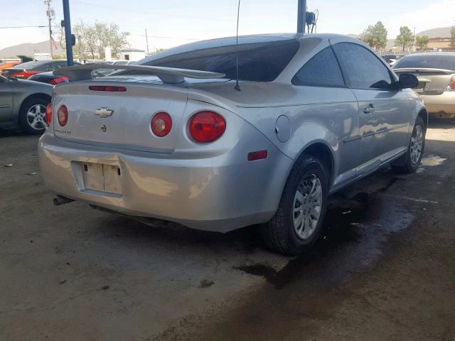 1G1AD1F59A7201303 - 2010 CHEVROLET COBALT 1LT SILVER photo 4