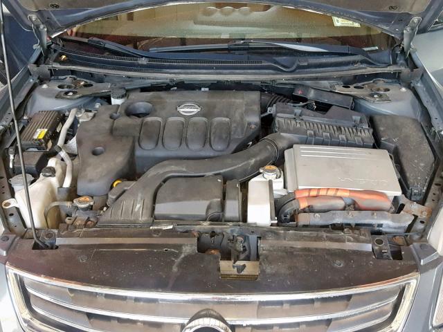 1N4CL2AP6AC139616 - 2010 NISSAN ALTIMA HYB GRAY photo 7