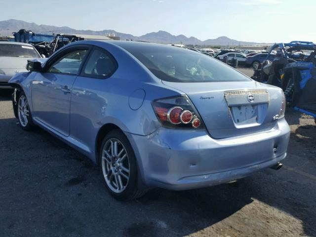 JTKDE167680224634 - 2008 TOYOTA SCION TC 蓝色 照片 3