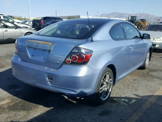 JTKDE167680224634 - 2008 TOYOTA SCION TC 蓝色 照片 4