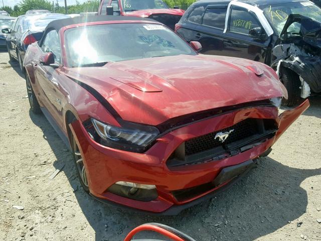 1FATP8FF4H5331283 - 2017 FORD MUSTANG GT RED photo 1