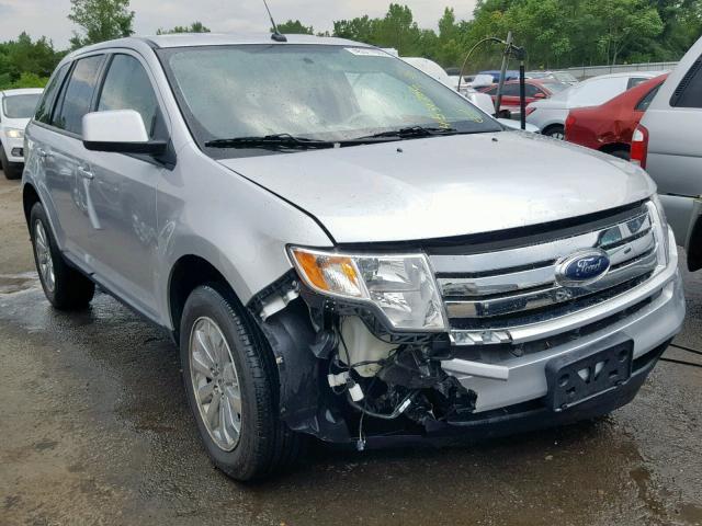 2FMDK4JC9ABB26347 - 2010 FORD EDGE SEL SILVER photo 1