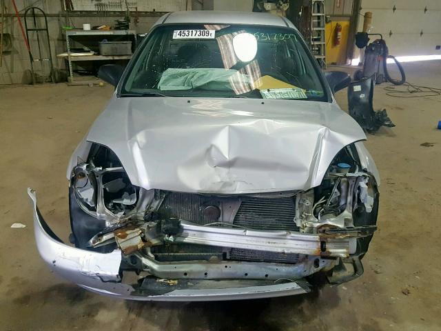 2HGEJ6616YH560247 - 2000 HONDA CIVIC BASE SILVER photo 7