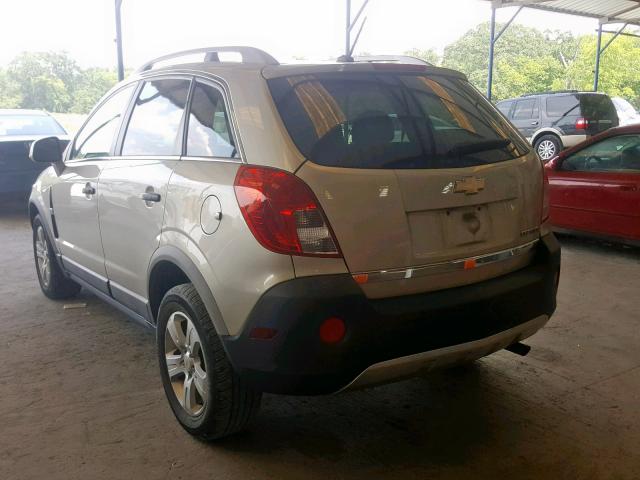 3GNAL2EK2DS641402 - 2013 CHEVROLET CAPTIVA LS 银色 照片 3