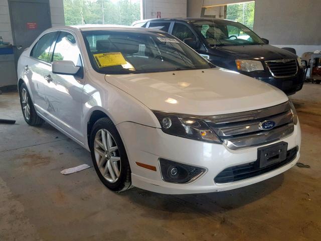 3FAHP0JA1BR194942 - 2011 FORD FUSION SEL WHITE photo 1