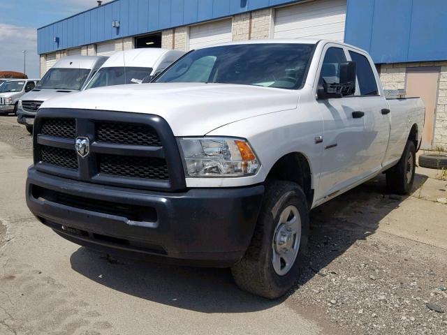 3C6UR5HJ3EG290844 - 2014 RAM 2500 ST WHITE photo 2