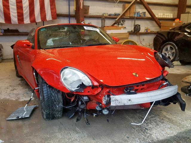 WP0CA29895U711002 - 2005 PORSCHE BOXSTER RED photo 1