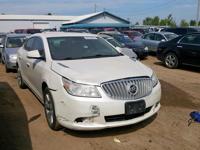 1G4GE5ED4BF108013 - 2011 BUICK LACROSSE C WHITE photo 1