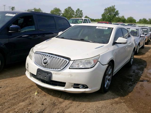 1G4GE5ED4BF108013 - 2011 BUICK LACROSSE C WHITE photo 2