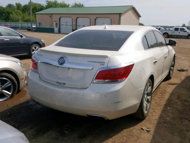 1G4GE5ED4BF108013 - 2011 BUICK LACROSSE C WHITE photo 4