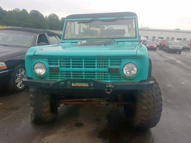 U15G1H18341 - 1970 FORD BRONCO BLUE photo 10