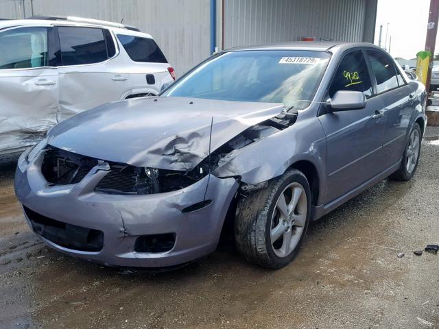 1YVHP80D665M31674 - 2006 MAZDA 6 S CHARCOAL photo 2